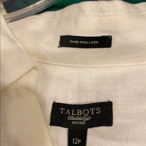 Talbot Irish linen top